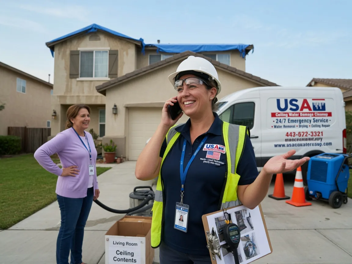 Ceiling Water Damage Restoration Marlin, WA FAQs